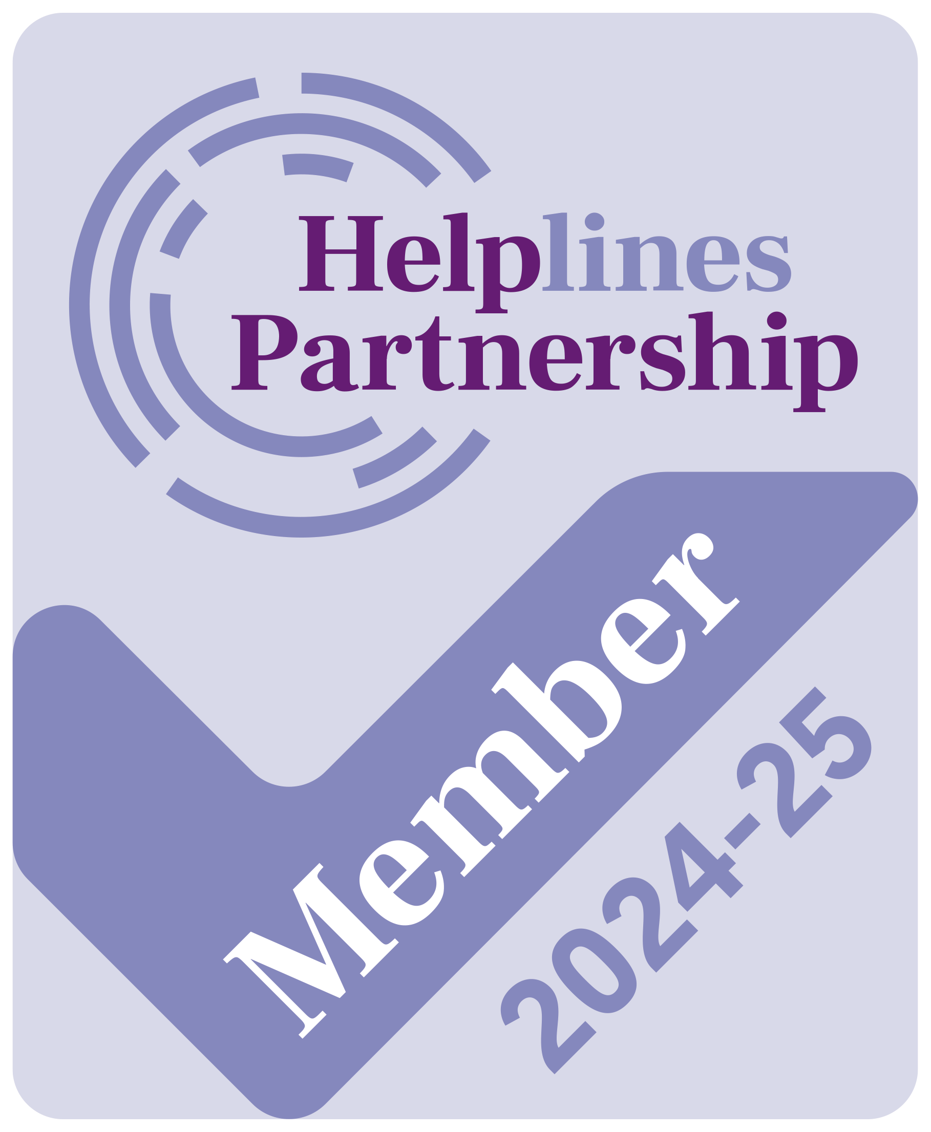 Helplines Partnership Members Logo 2024