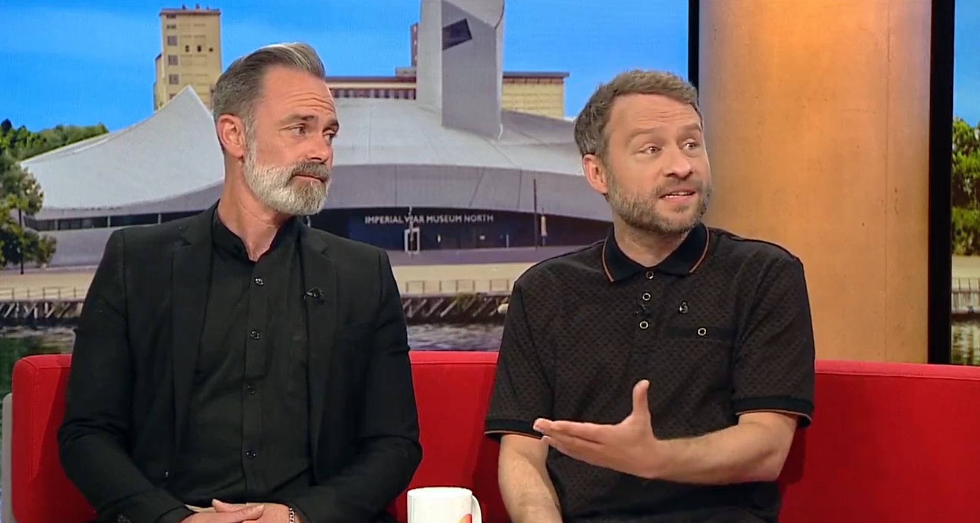 Dan and Peter on BBC Breakfast on Monday (22 July)