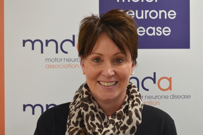 A headshot of Tanya Curry, CEO of the MND Association. 